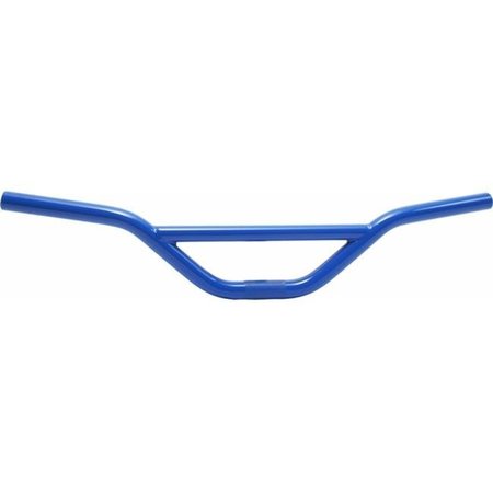 BIG ROC TOOLS Big Roc Tools 57HBHS881MBE BMX Bike Handle Bar Blue; 22.2 mm; 6 x 22 in. 57HBHS881MBE